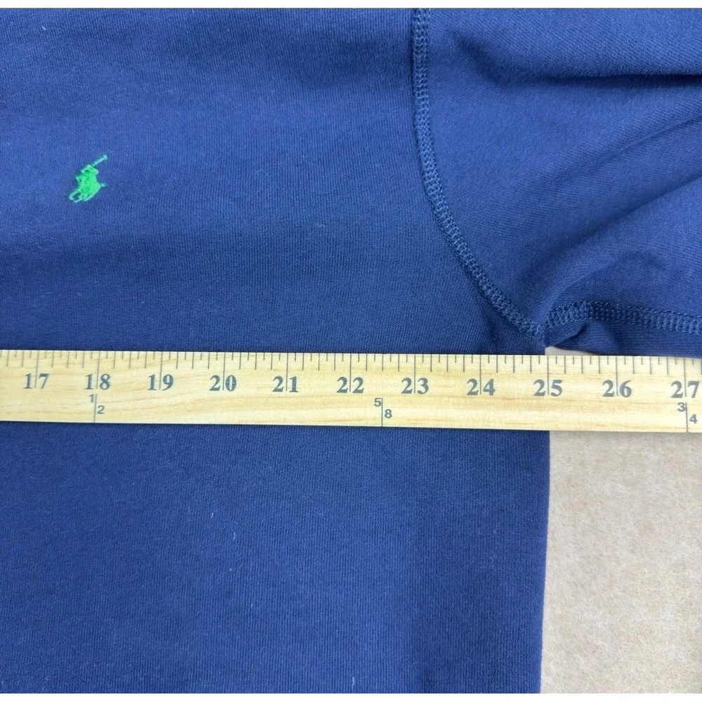 Polo Ralph Lauren Sweatshirt‎ Men's XL Blue Green Pony Hoodie